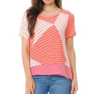 Open Back Striped Top